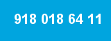 918 018 64 11 918 018 64 11